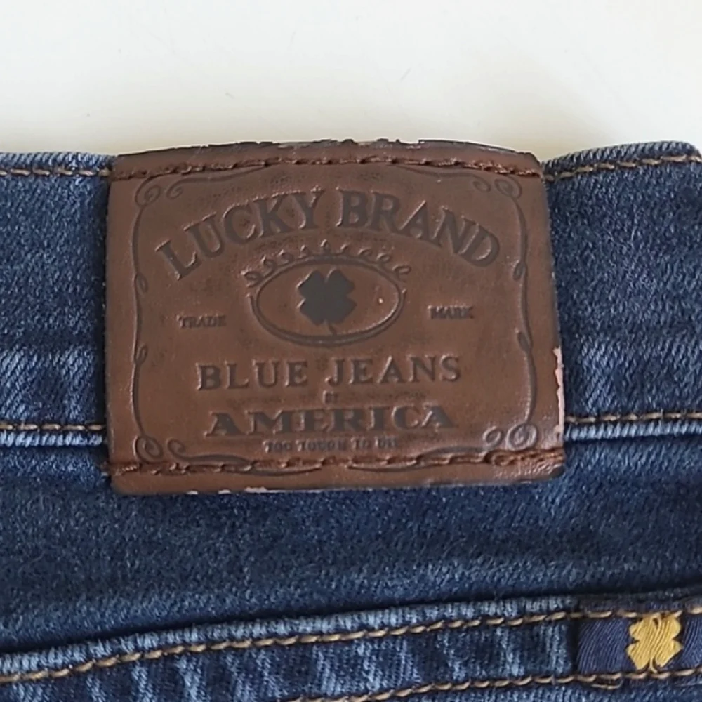 Lucky Brand Sweet & Straight Leg Denim Jeans Blue Women's 10 / 30 Regular